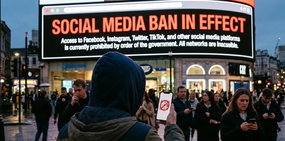 Social media ban